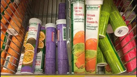 Цены на витамины и лекарства в Германии без рецепта