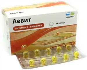 А + Е Вит (Аевит) Реневал капс. 200мг. №60 (БАД) купить в аптеке Нейрон-0